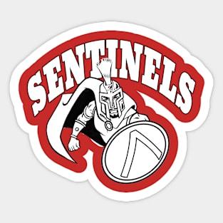 Sentinel mascot Sticker